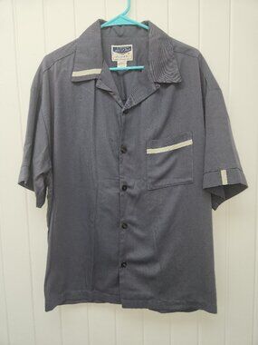 BC Ethic. Blue Collar Ethic Vintage 'City Cafe' Men's Shirt, Sized Large